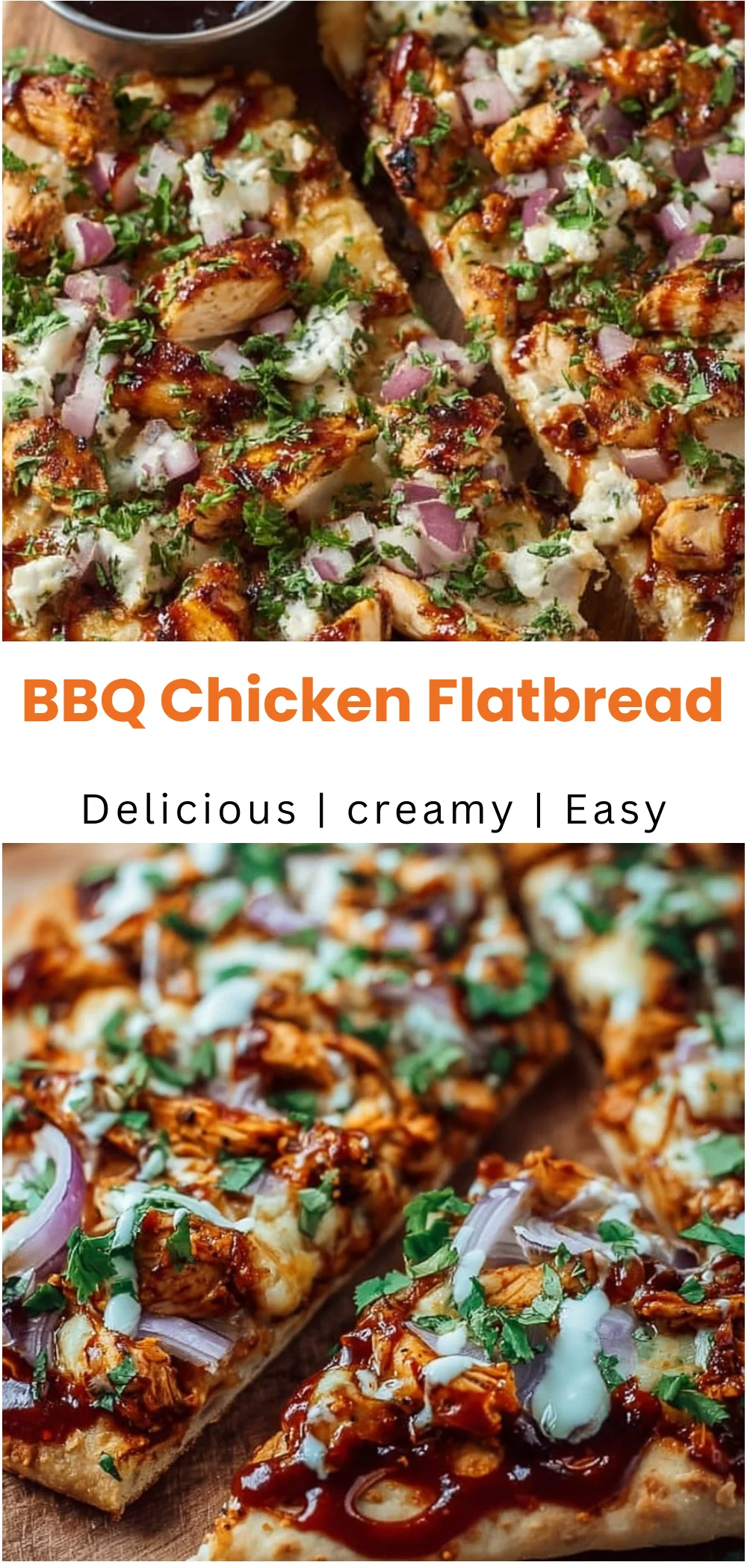 BBQ Chicken Flatbread