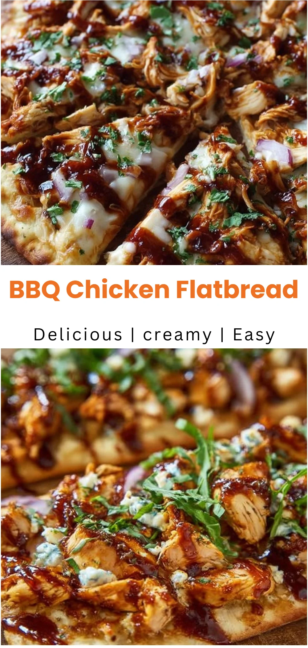 BBQ Chicken Flatbread 4 BBQ Chicken Flatbread
