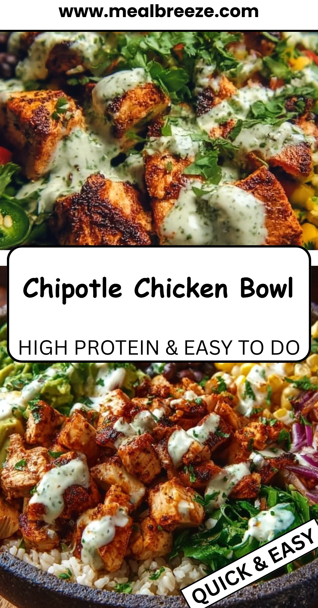 Chipotle Chicken Bowl