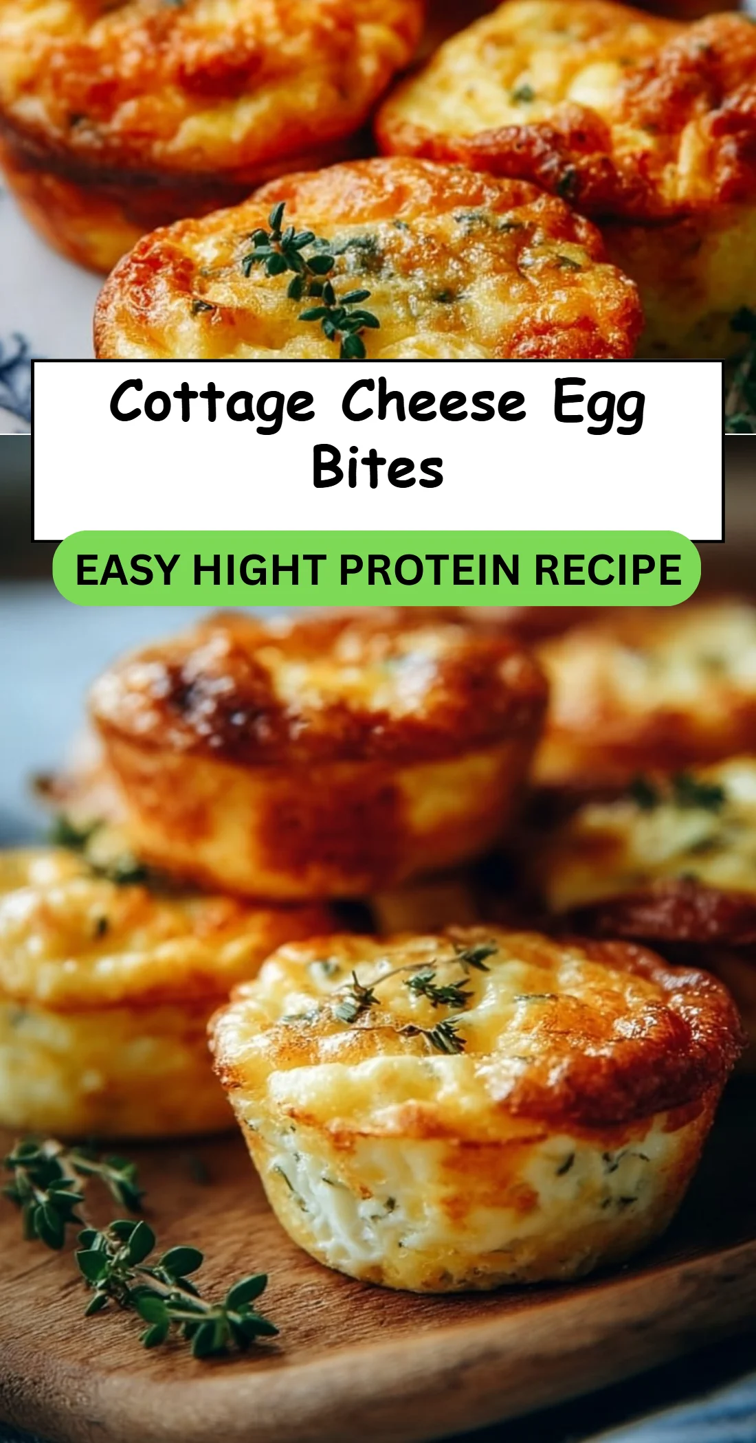 Cottage Cheese Egg Bites