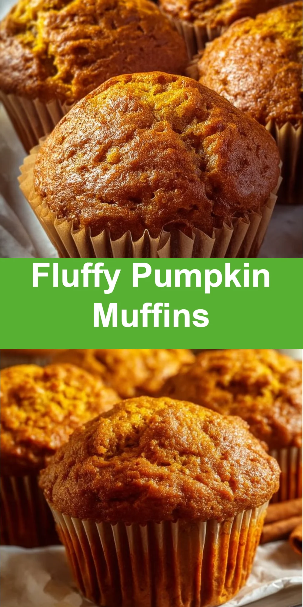Fluffy Pumpkin Muffins 4 Fluffy Pumpkin Muffins