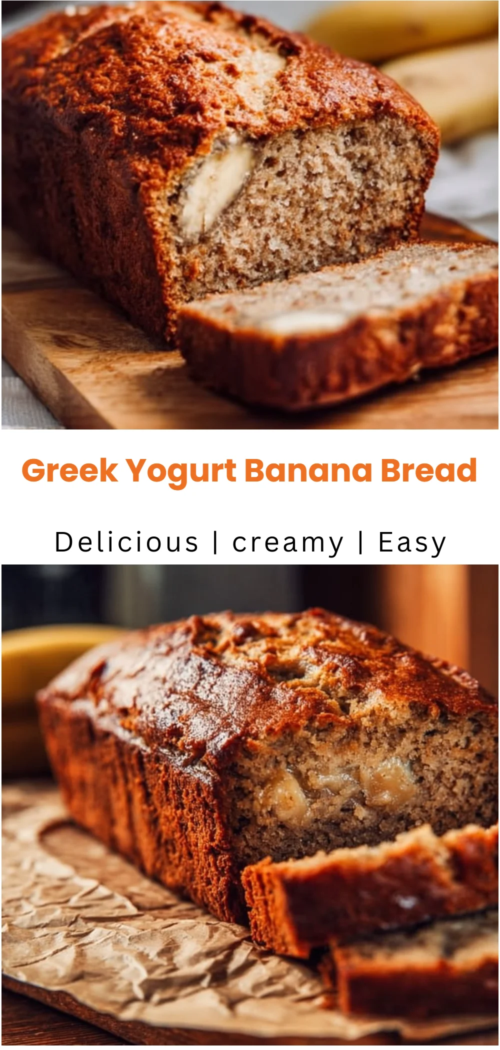Greek Yogurt Banana Bread 4 Greek Yogurt Banana Bread