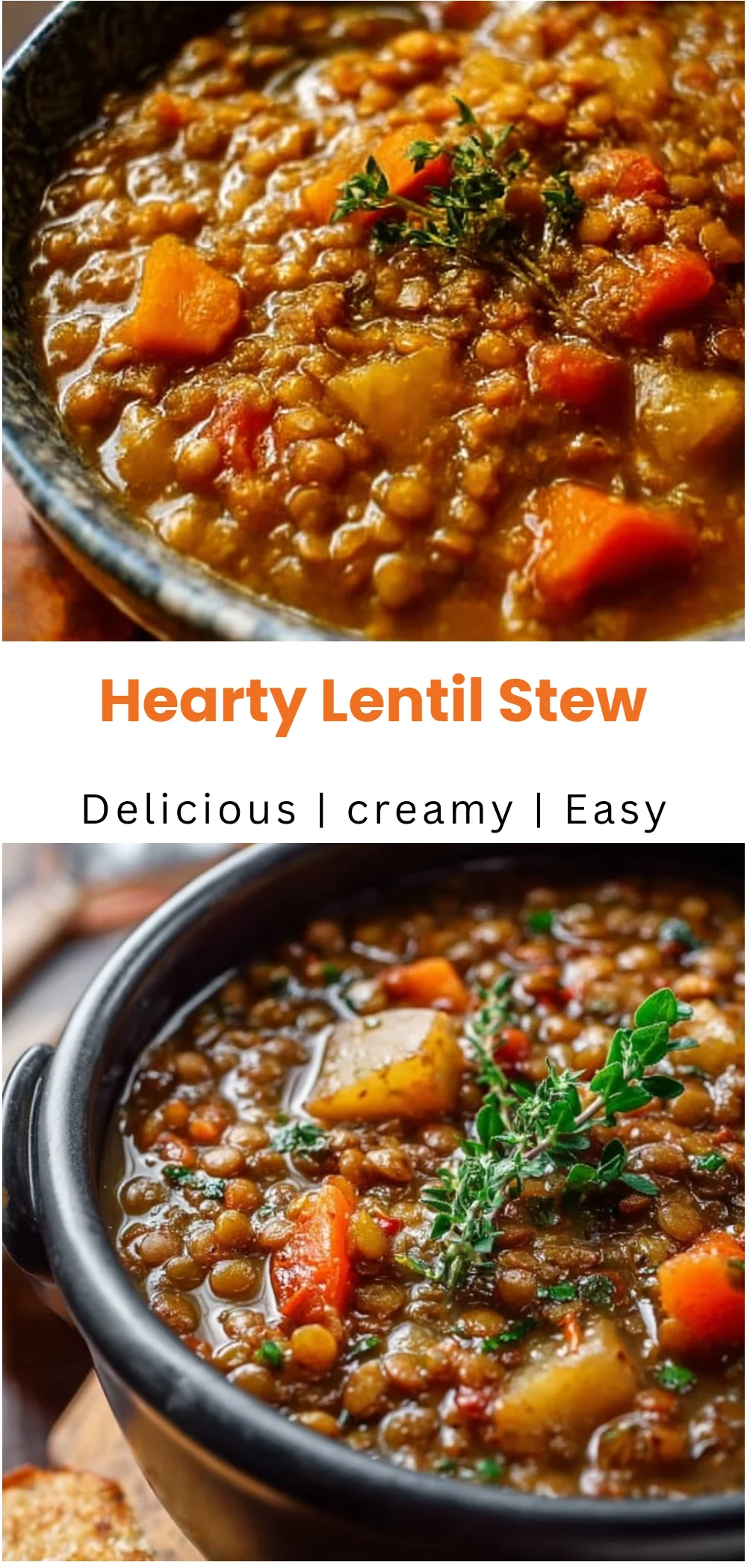 Hearty Lentil Stew 4 Hearty Lentil Stew