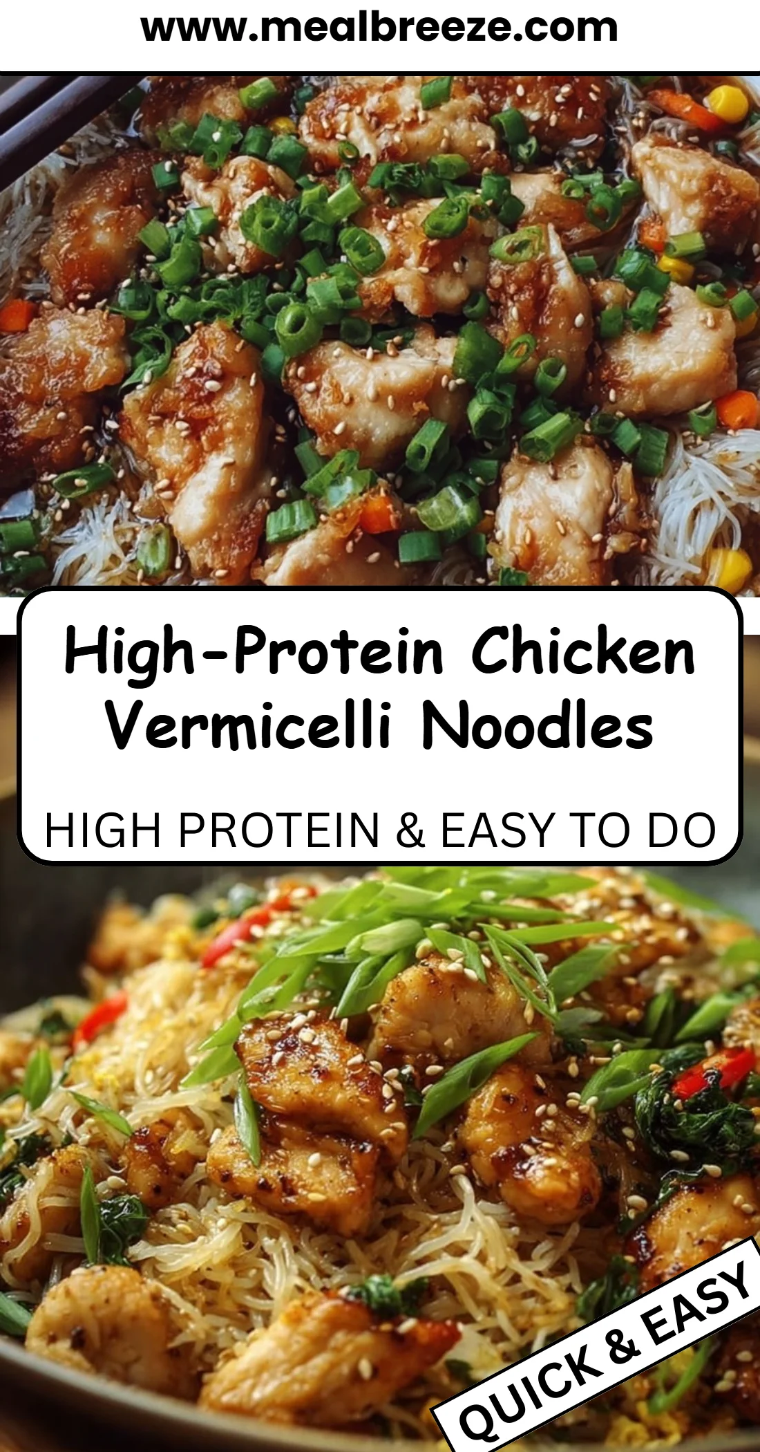 High-Protein Chicken Vermicelli Noodles 4 High-Protein Chicken Vermicelli Noodles