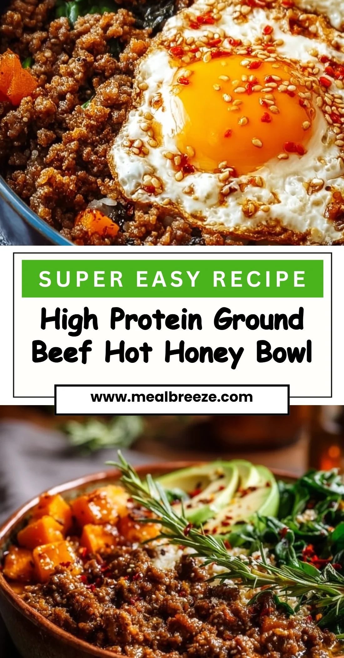 High Protein Ground Beef Hot Honey Bowl 4 High Protein Ground Beef Hot Honey Bowl