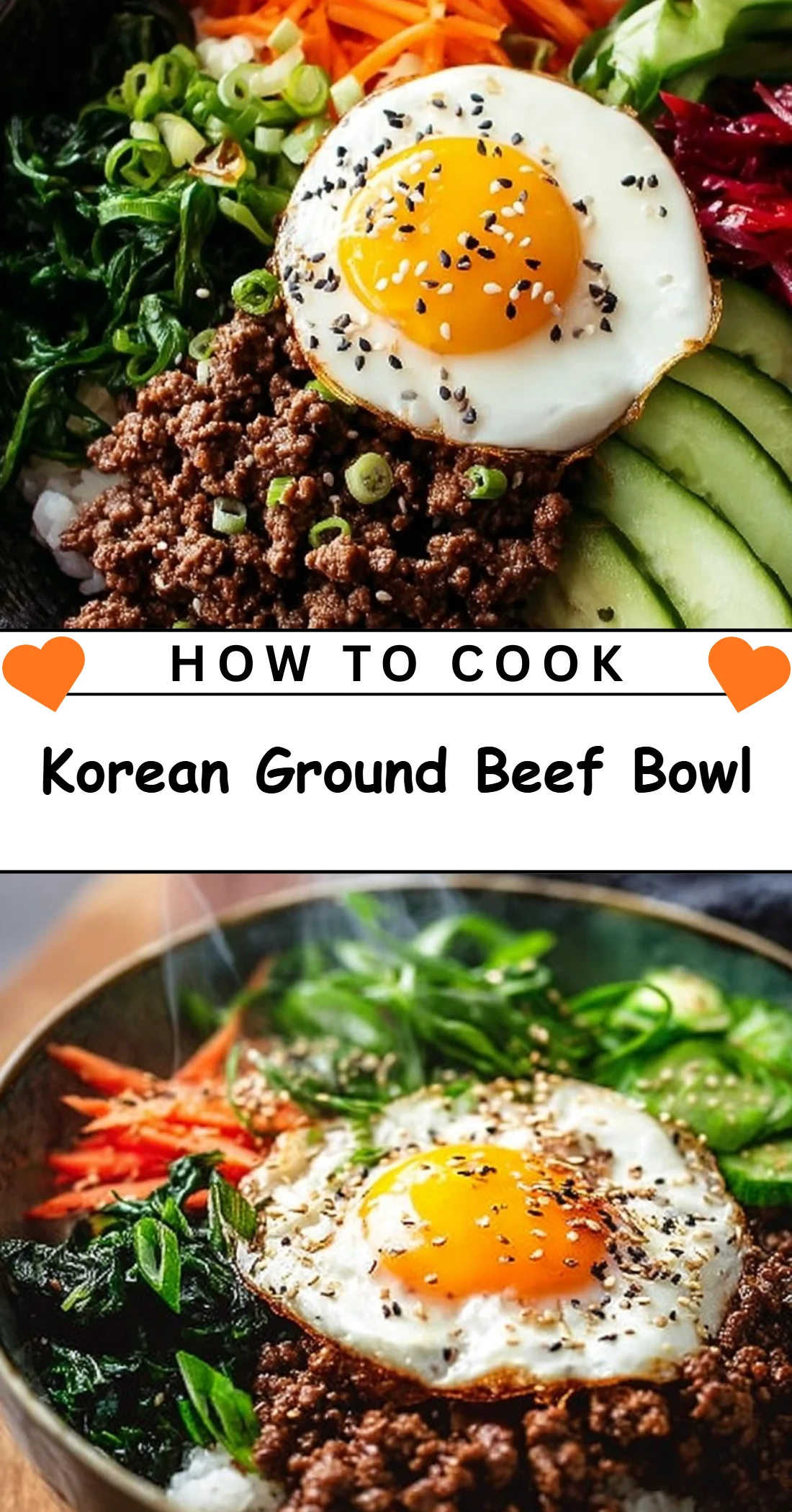Korean Ground Beef Bowl