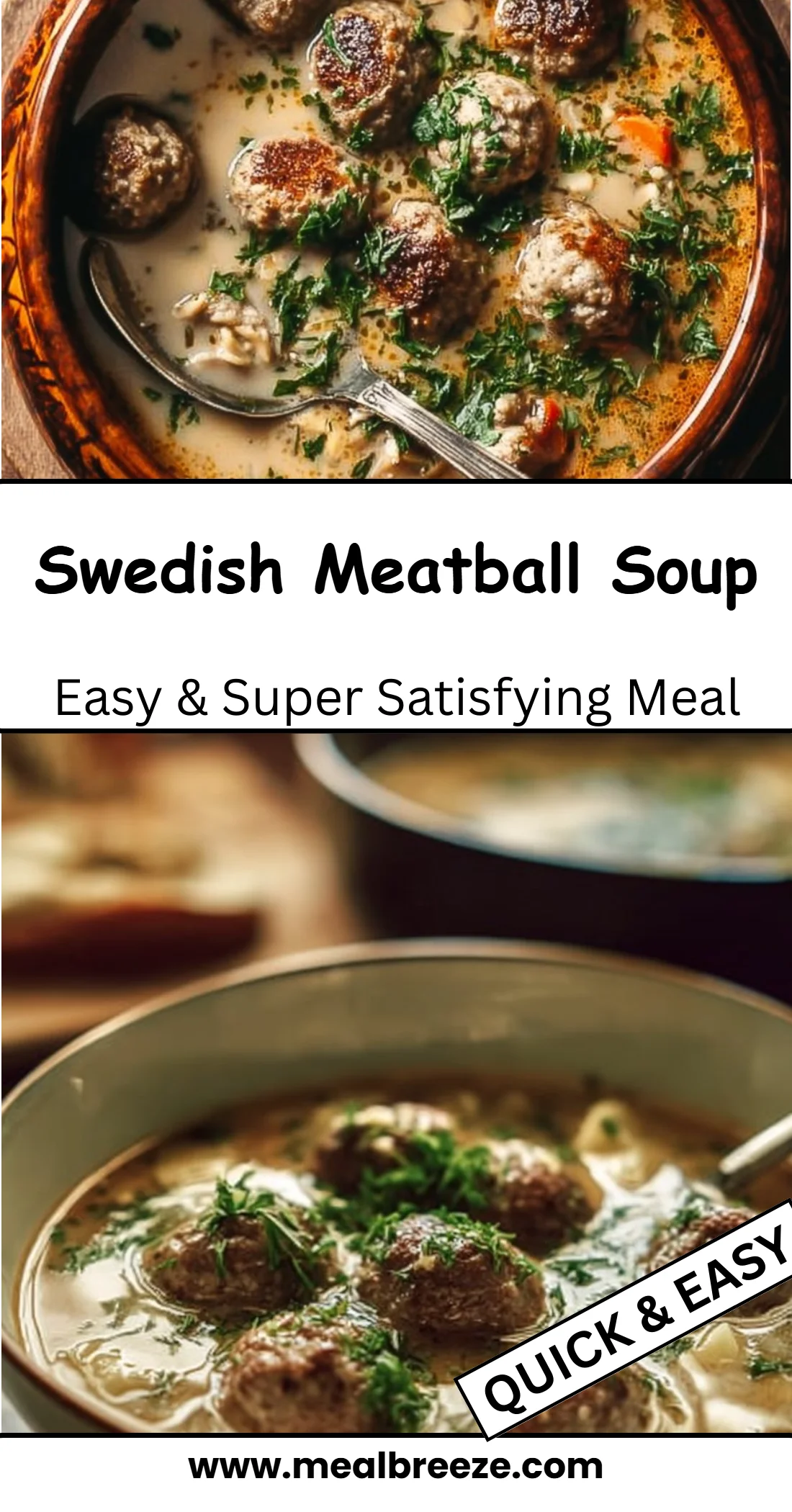 Swedish Meatball Soup