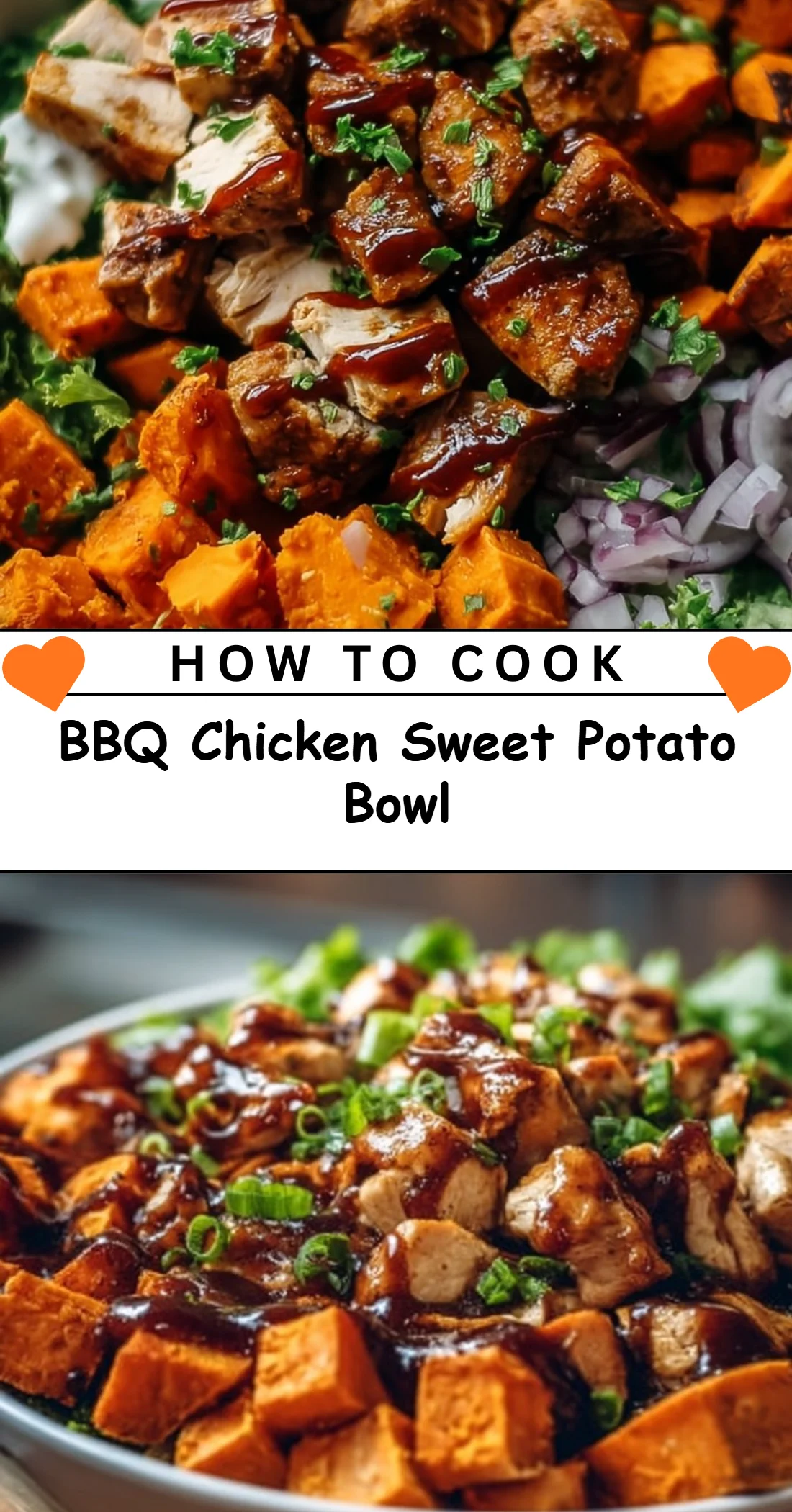 BBQ Chicken Sweet Potato Bowl