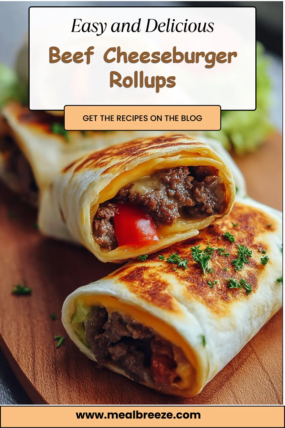 Beef Cheeseburger Rollups