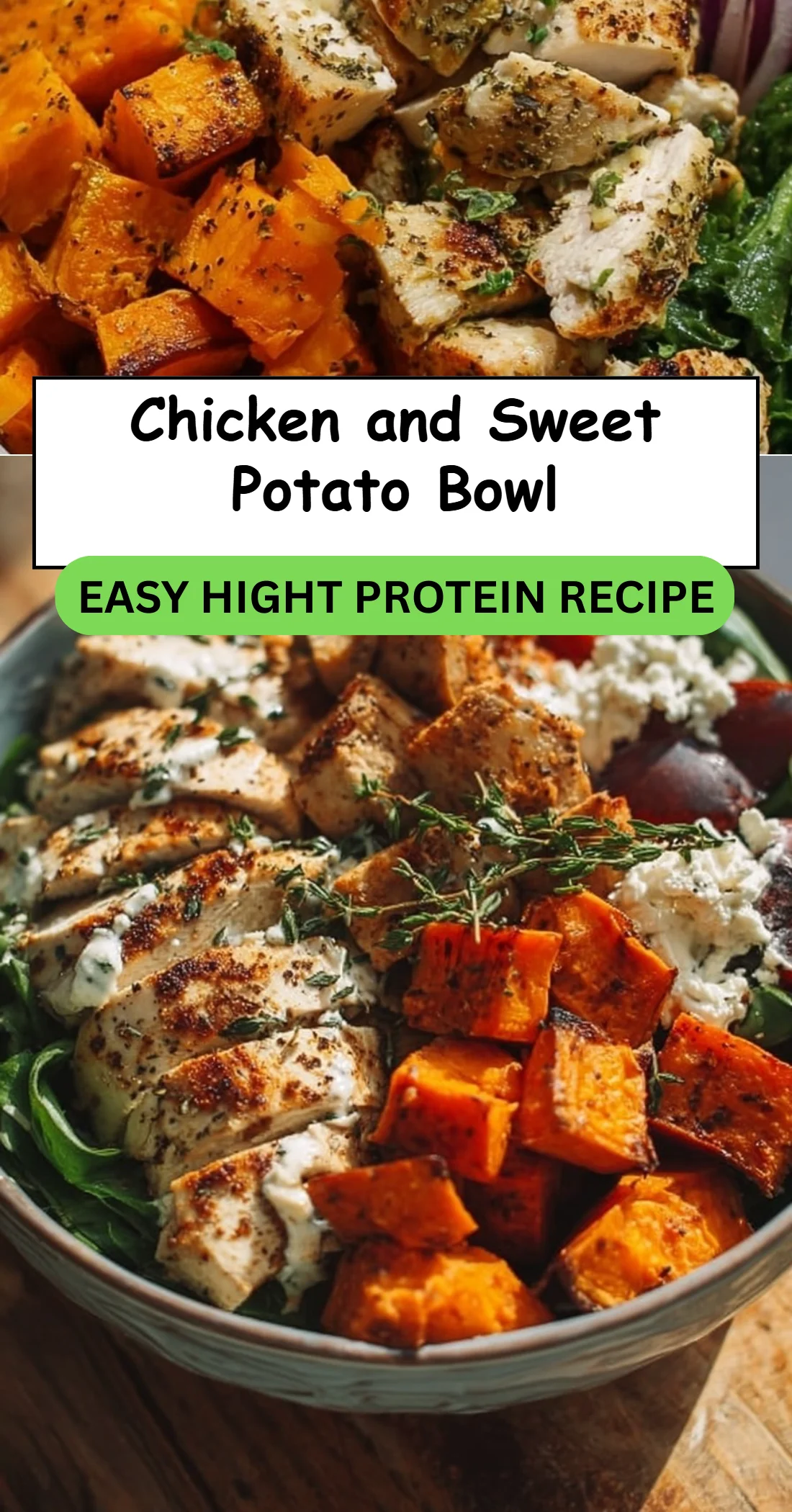 Chicken and Sweet Potato Bowl 4 Chicken and Sweet Potato Bowl