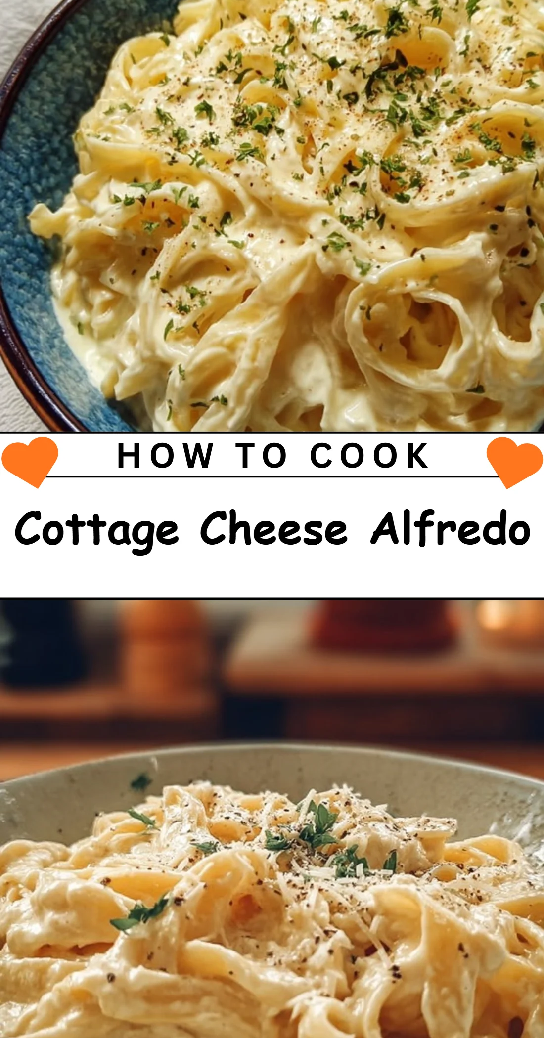 Cottage Cheese Alfredo 4 Cottage Cheese Alfredo