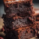 Delicious high-protein brownies on a plate, perfect for healthy snacking.
