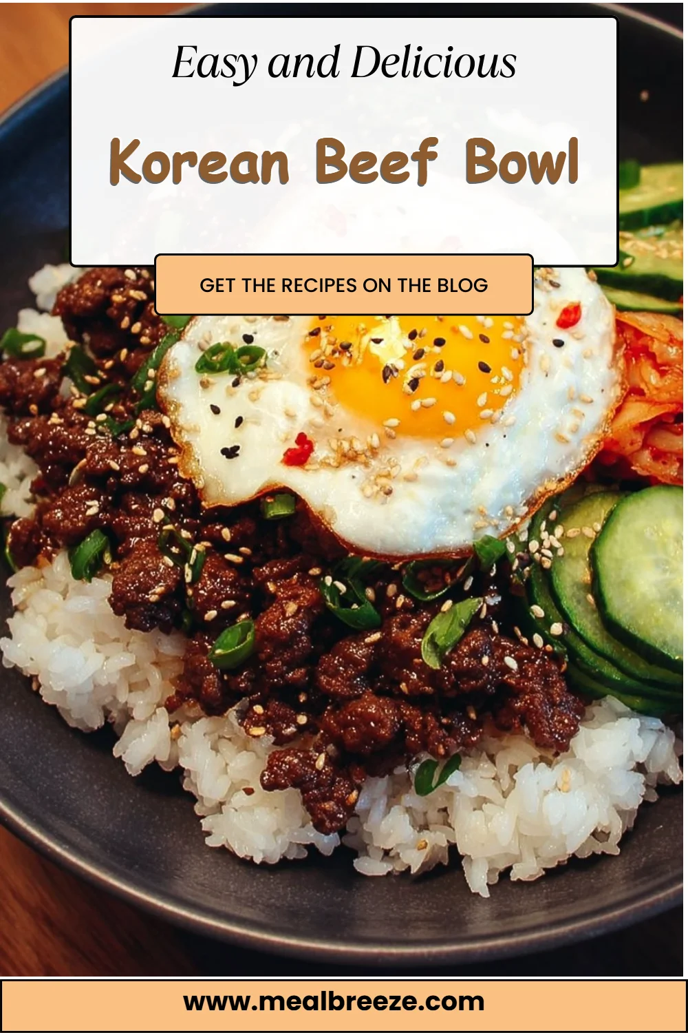 Korean Beef Bowl
