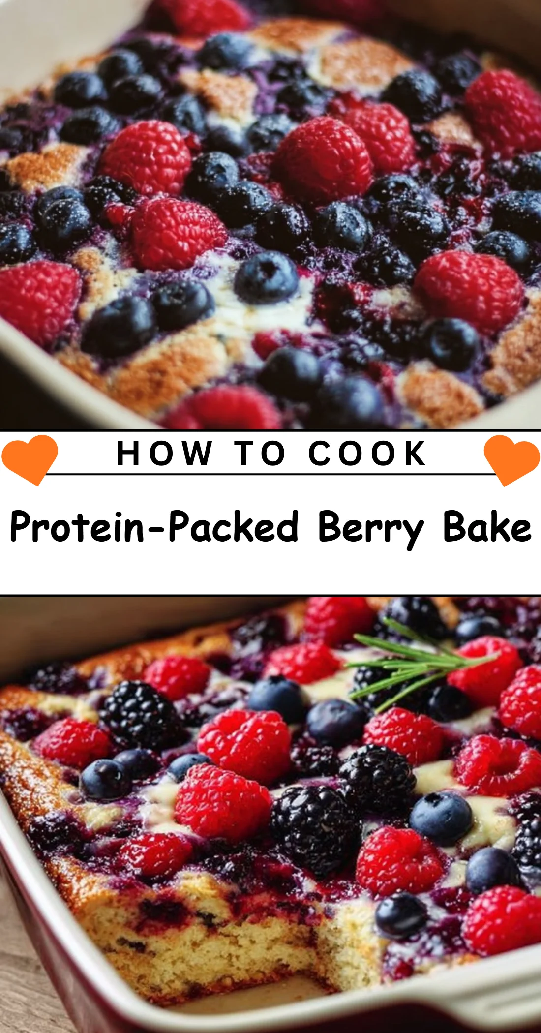 Protein-Packed Berry Bake