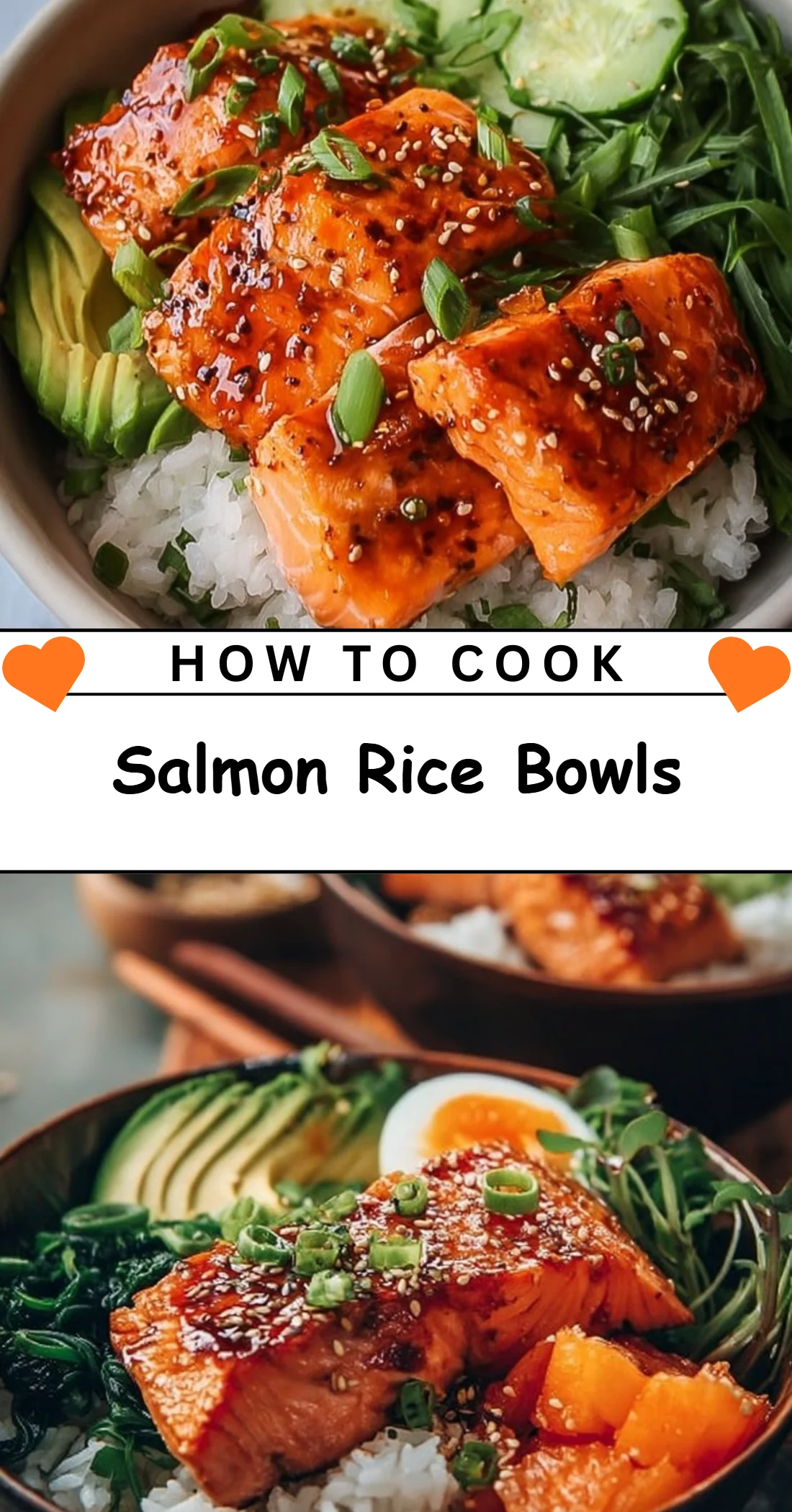 Salmon Rice Bowls 4 Salmon Rice Bowls