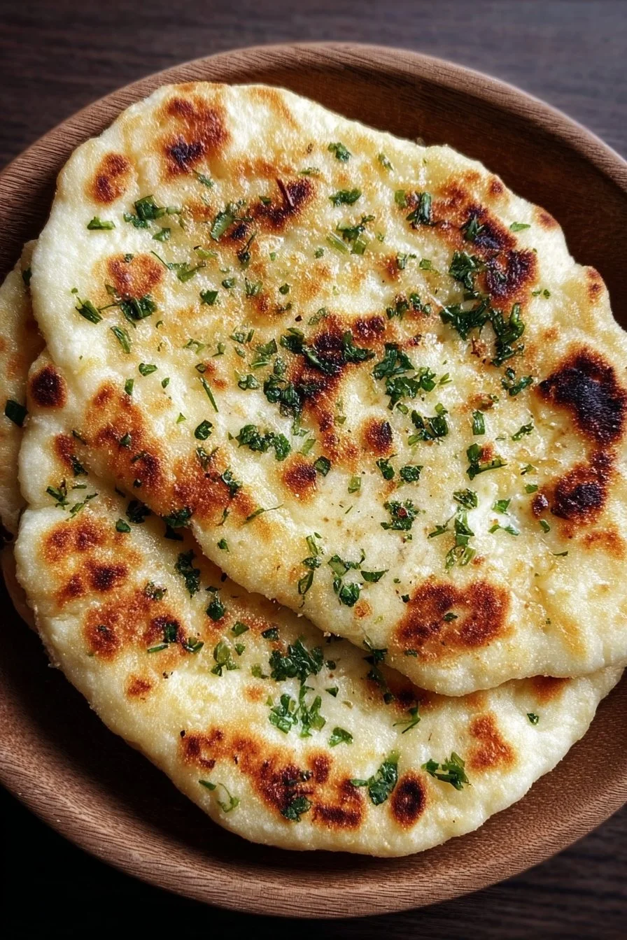 Savory Cottage Cheese Flatbread 3 Savory cottage cheese flatbread topped with fresh ingredients